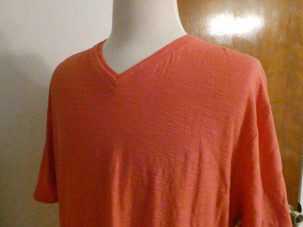 Colours Alexander Julian men’s soft 100% cotton t-shirt salmon size 2XL NEW
