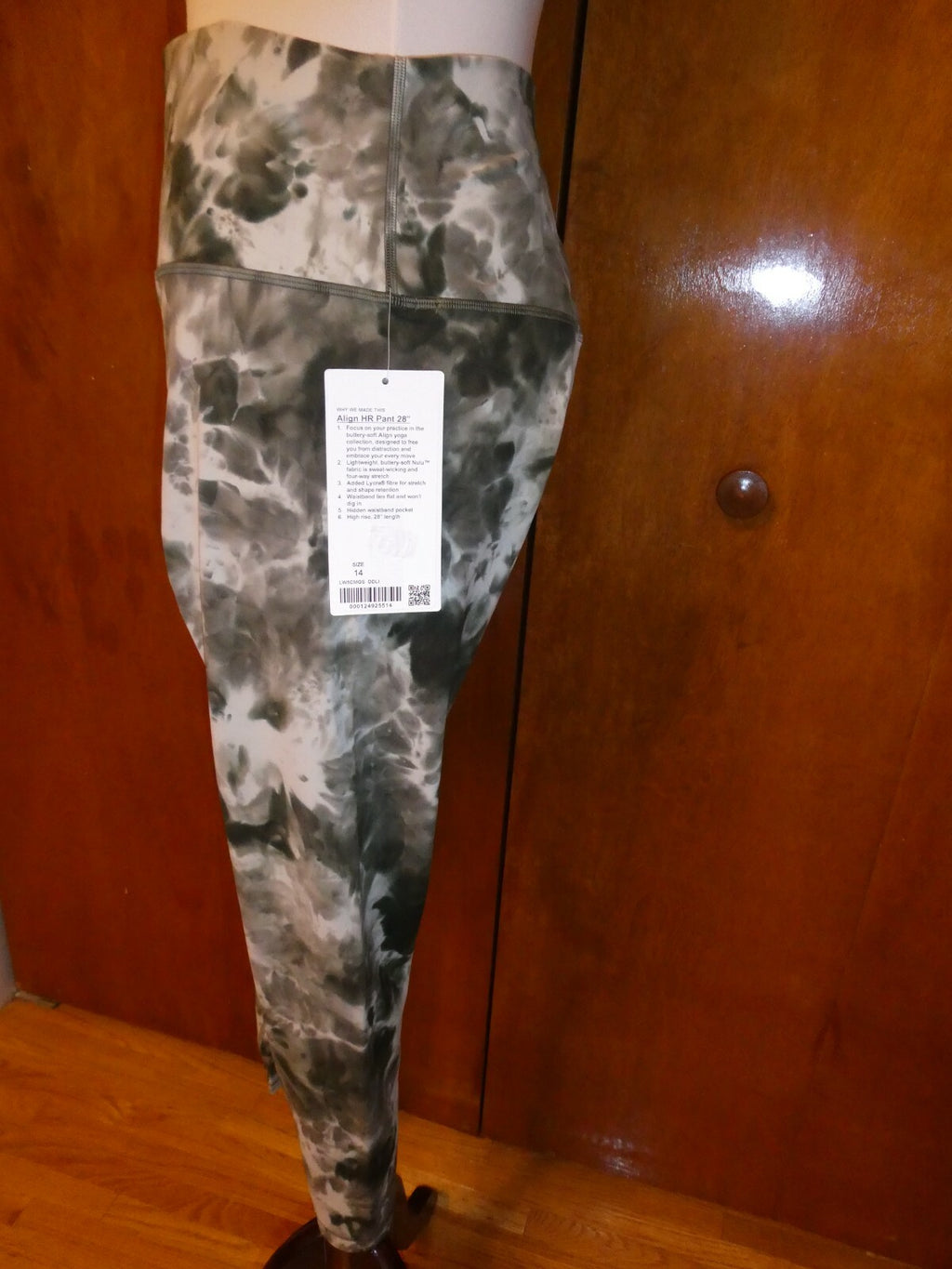 Lululemon athletica Active Leggings Diamond Dye Green Multicolor Size 14, 16