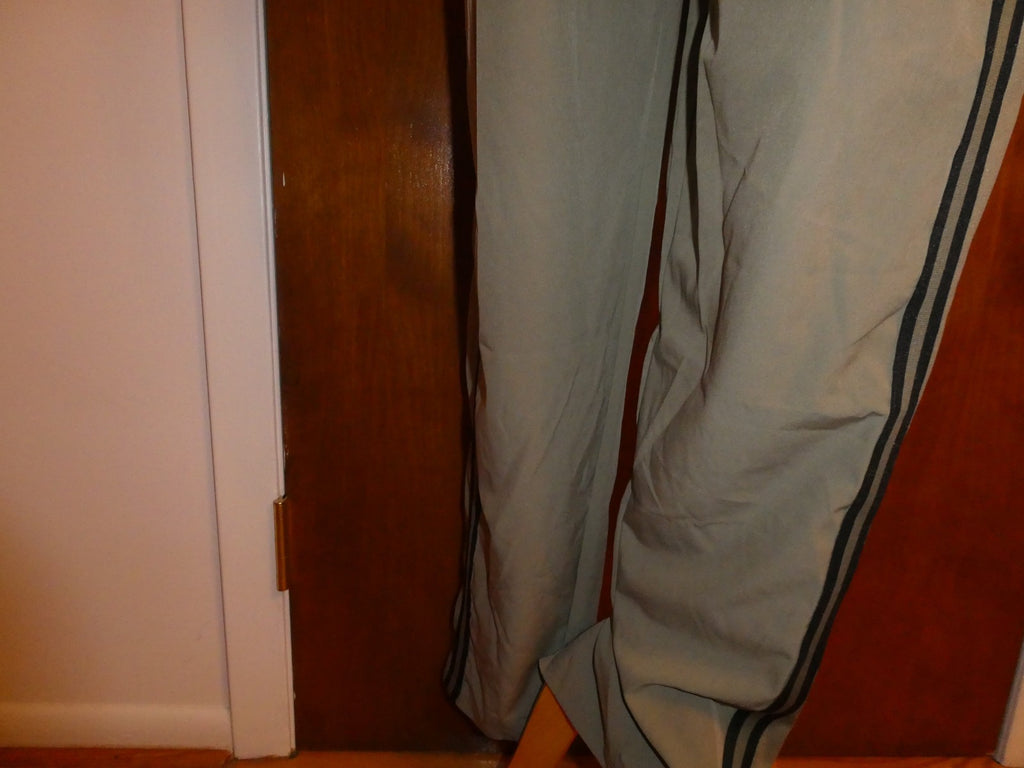 NBA Olive Green Walk Off Jogger Pants Men’s Large Athletic Track Pants Zip Hem