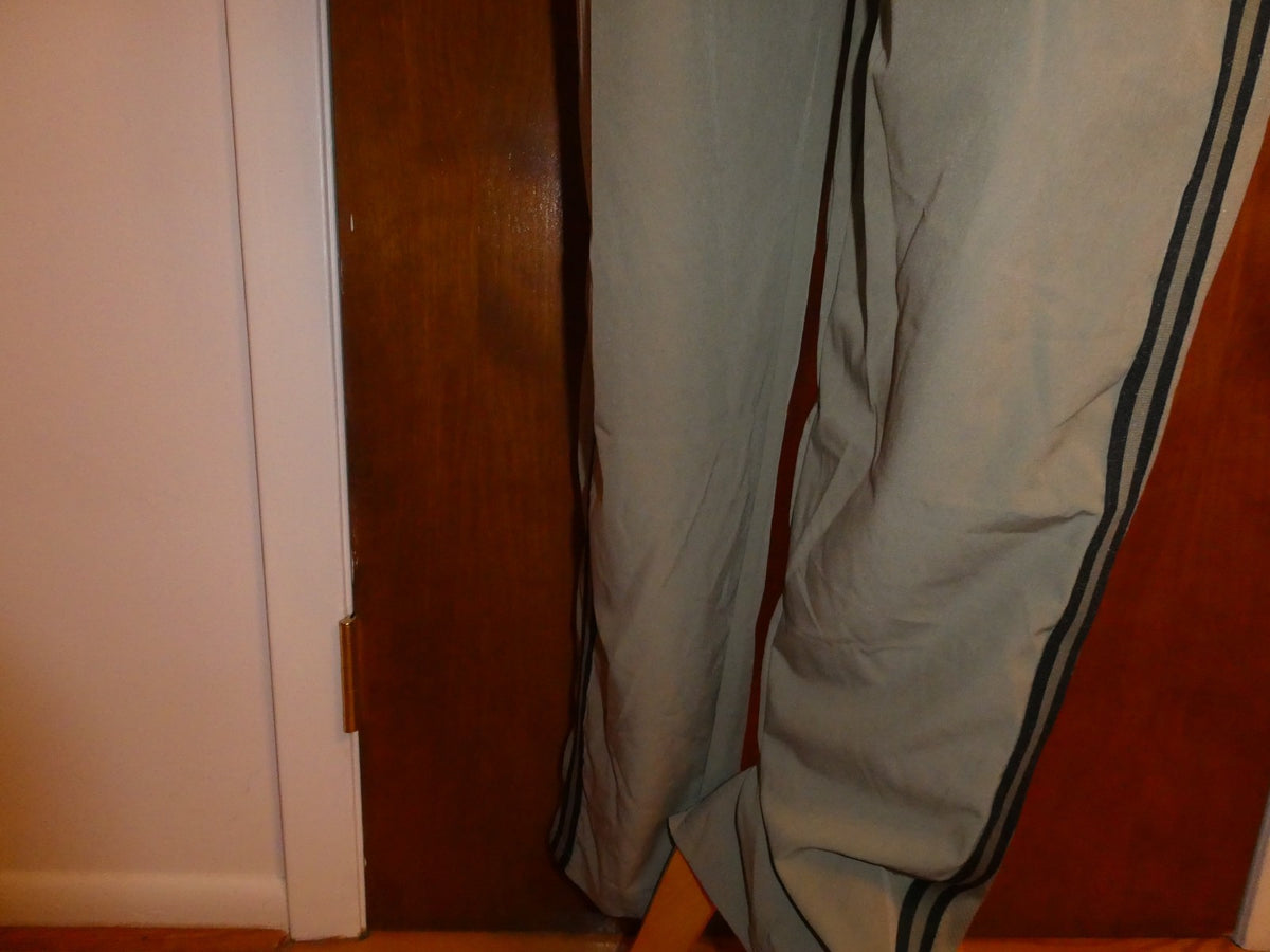 NBA Olive Green Walk Off Jogger Pants Men’s Large Athletic Track Pants Zip Hem