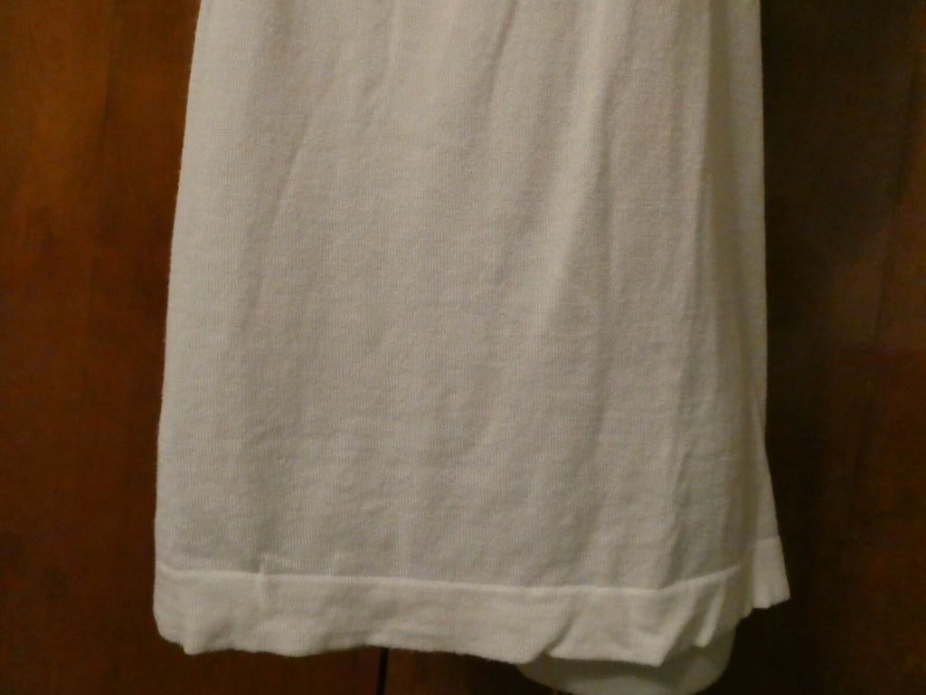Population POP Women's White Stylish Cotton/Viscose Top Size P/M
