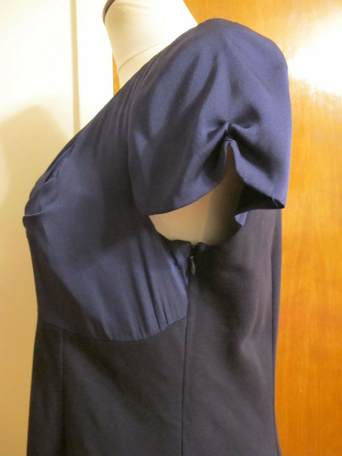 Elie Tahari Verida Women’s Navy Evening Lined Dress Size US 12 UK 16 IT 48