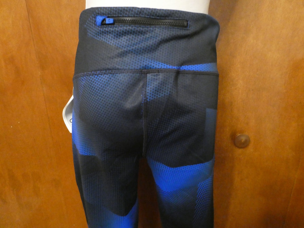 GapFit G Fast Capri Women’s Active Regular Rice Leggings Navy Blue Xlarge