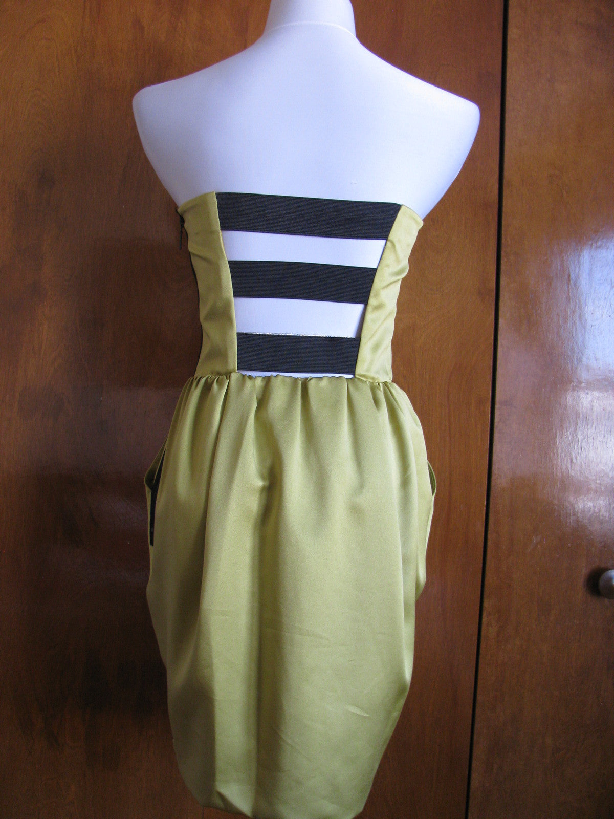 Rachel Roy women’s lined green mini dress size 6 New