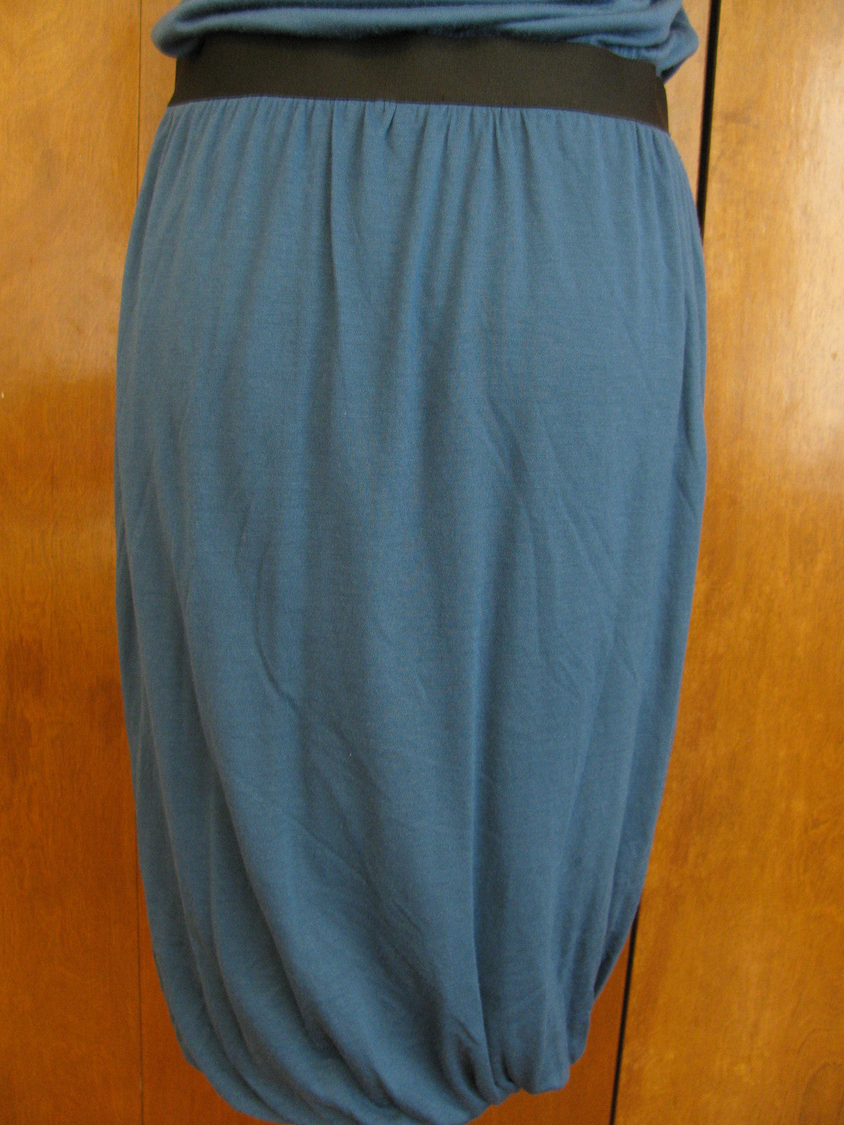 Theory Women's Modal Oil Blue Dress New
