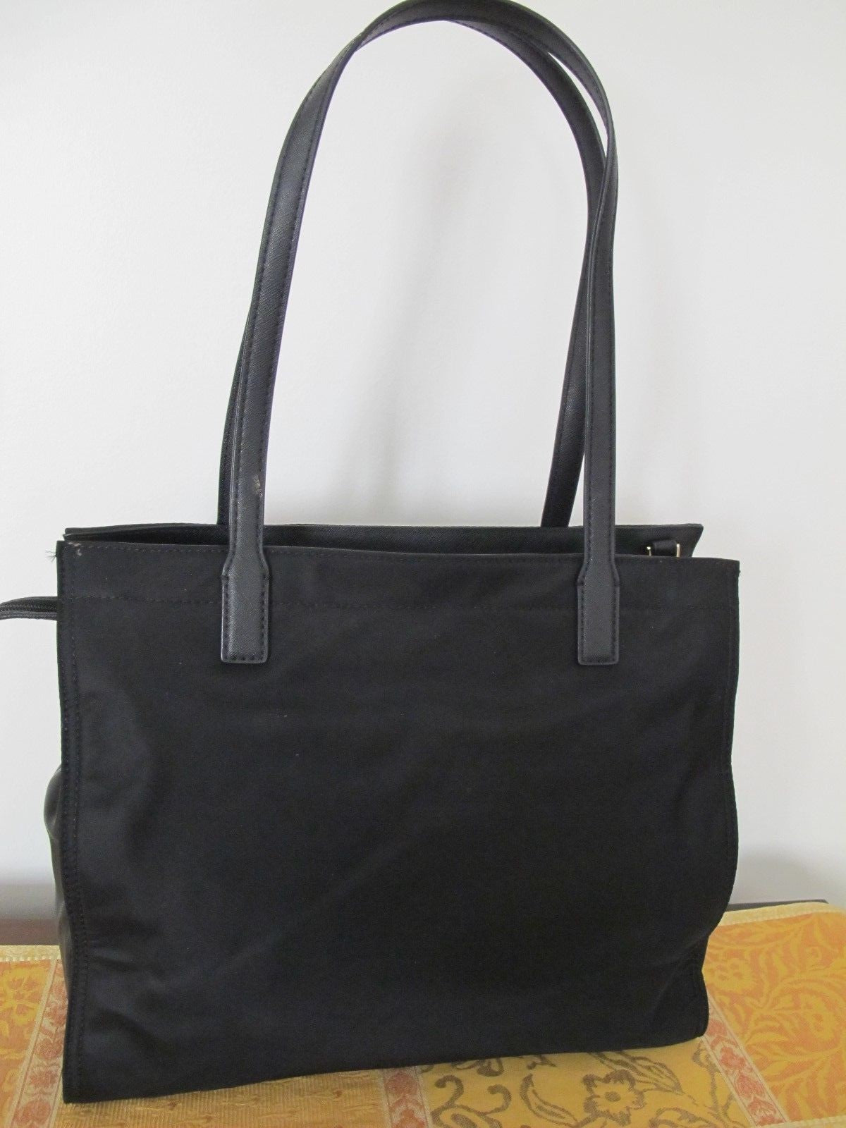 MICHAEL KORS Women's Black Large Nylon Handbag Tote 