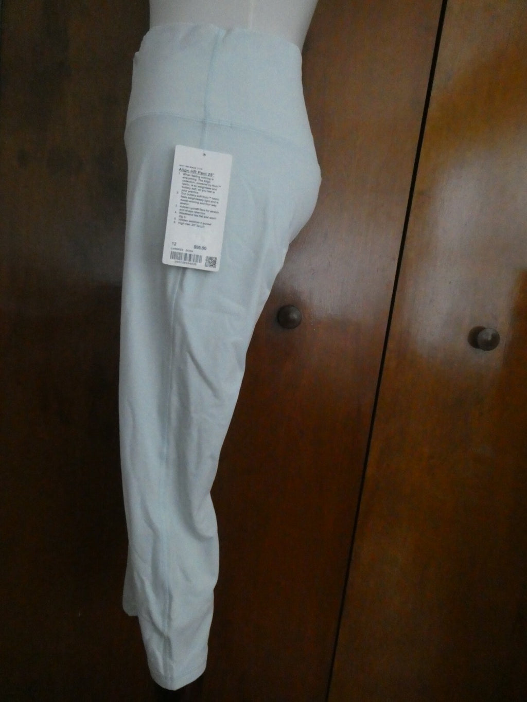 LULUMEN Align Running Pant Tight 25" Light Blue Size US 12
