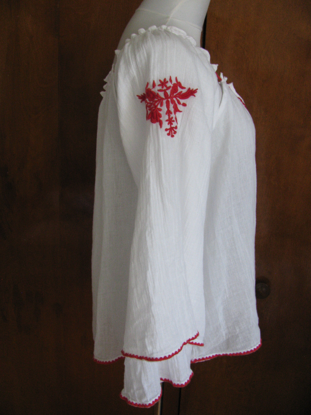 Ralph Lauren Denim & Supply women white cotton embroidered top
