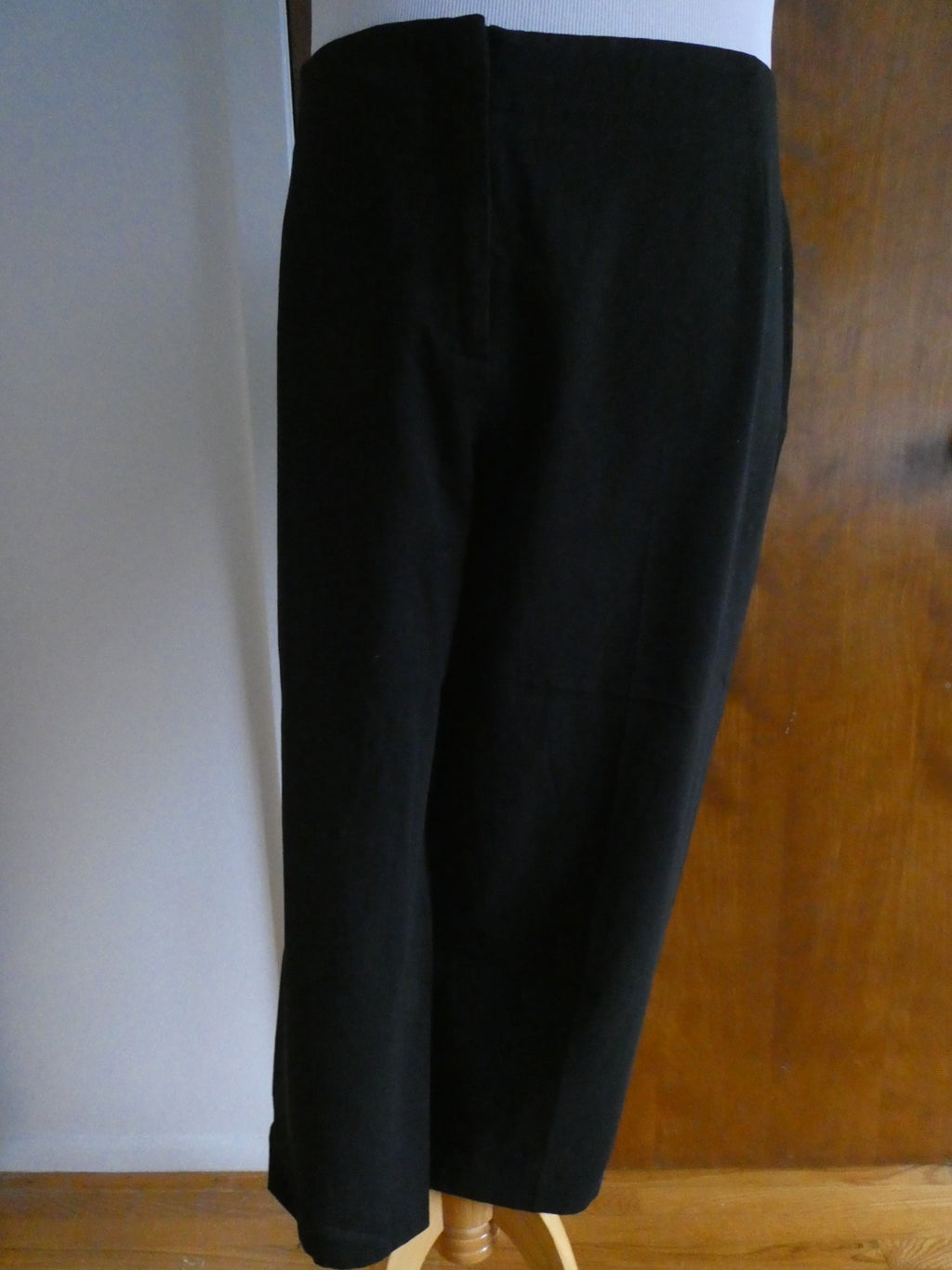 Talbots Black Cropped Dress Pants Size 18W