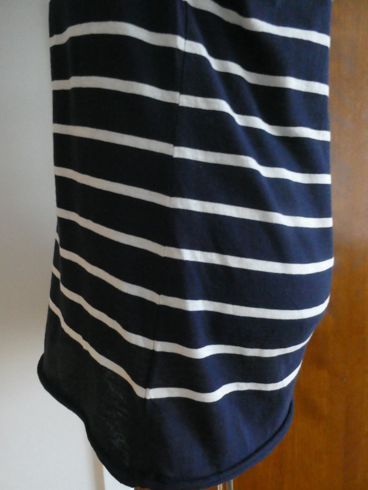 Gap Women’s Navy-Blue Striped Tank Top Red Stripe Sleeveless Cotton Large NWT