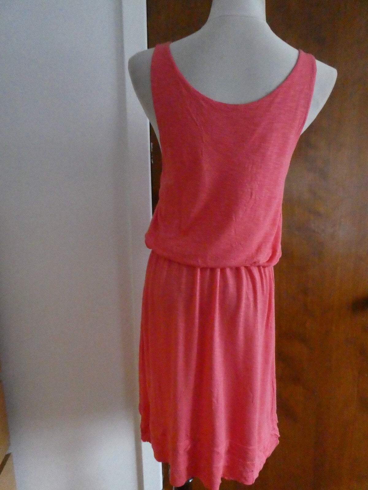 Calvin Klein Jeans women's viscose coral summer dress size medium