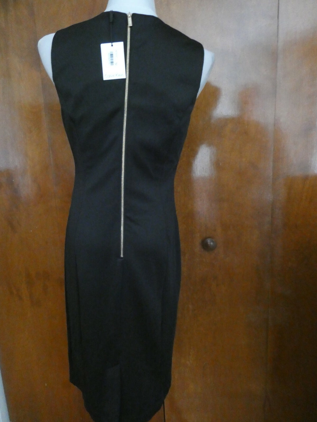 Calvin Klein women's black multicolor detailed dress size 6 