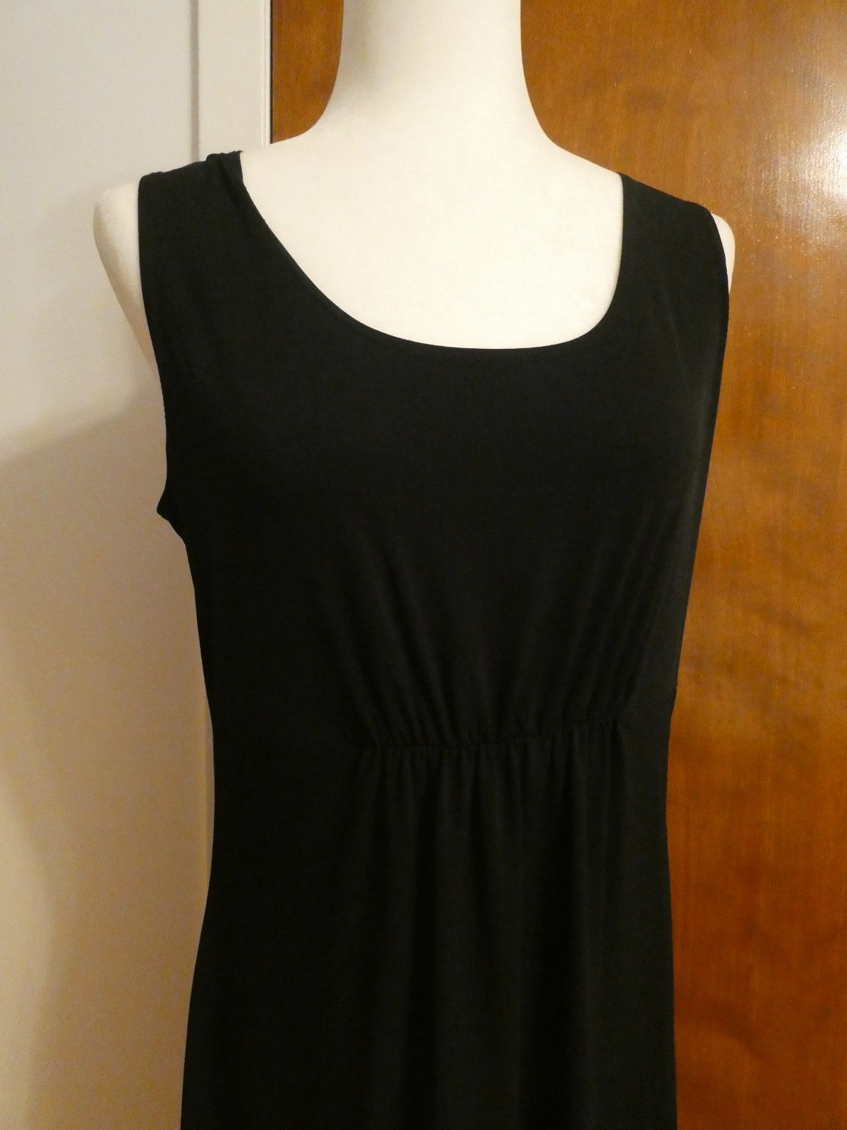 Chico's Black Sleeveless Dress Size 2 / US 12 L 92% Polyester 8% Spandex