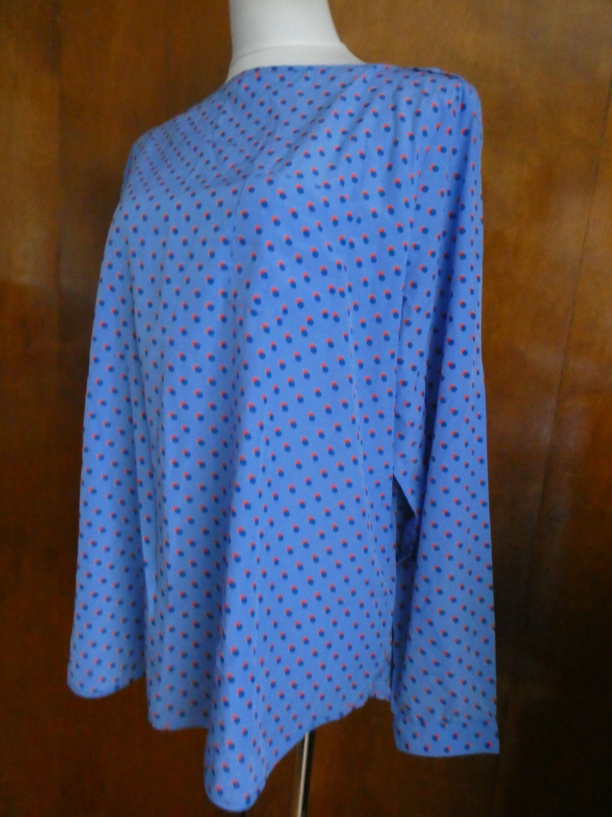 Gap women's stylish blue multicolor tunic top size XL