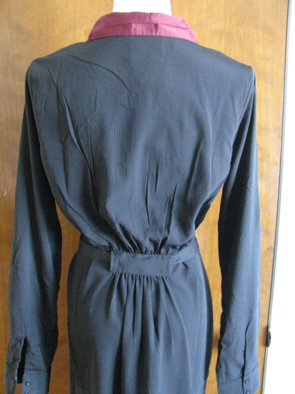 Romeo & Juliet Women's Black Burgundy Dress Size Medium NWT