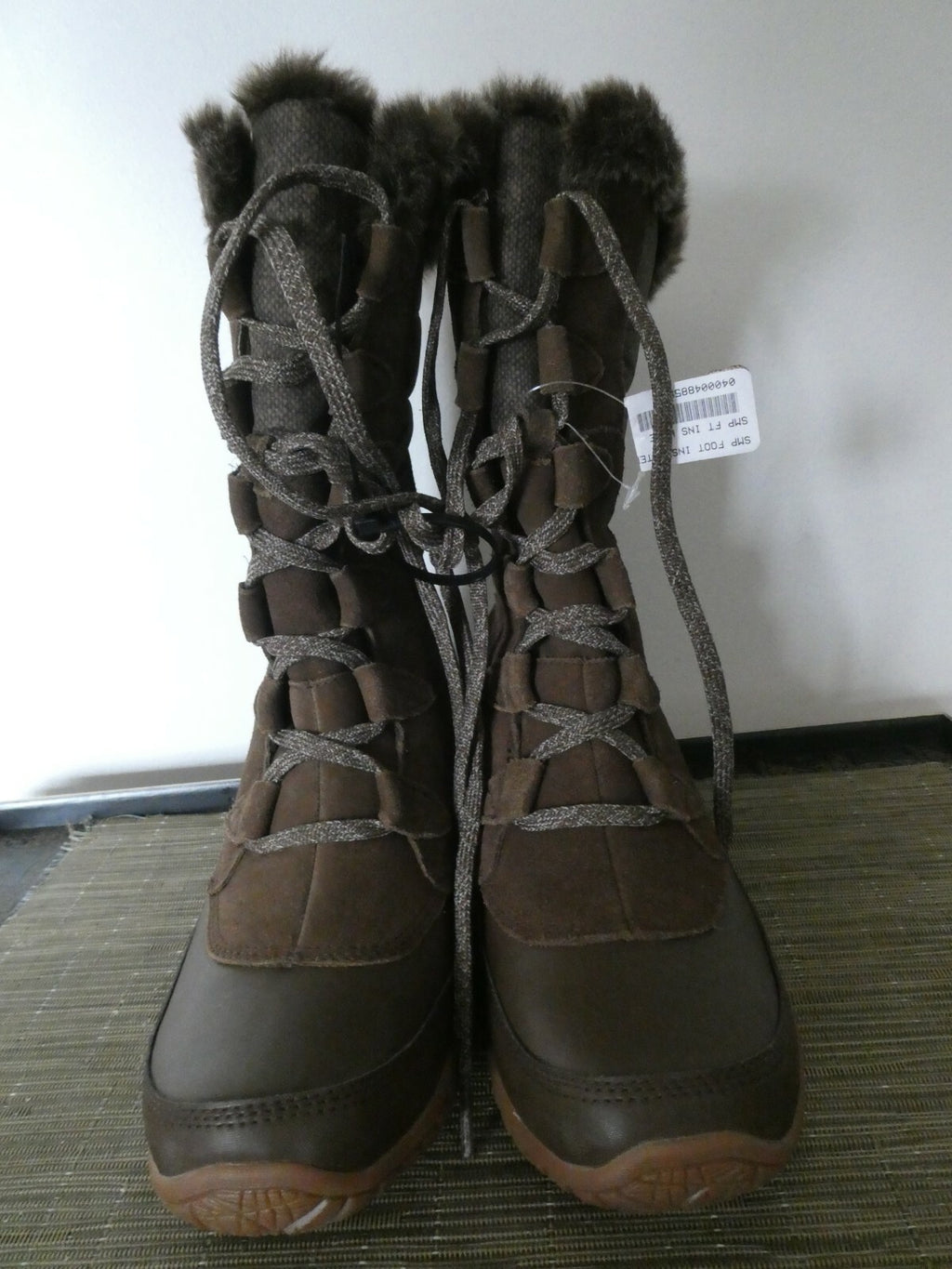 The North Face authentically women's waterproof brown winter lace-up New boot 7