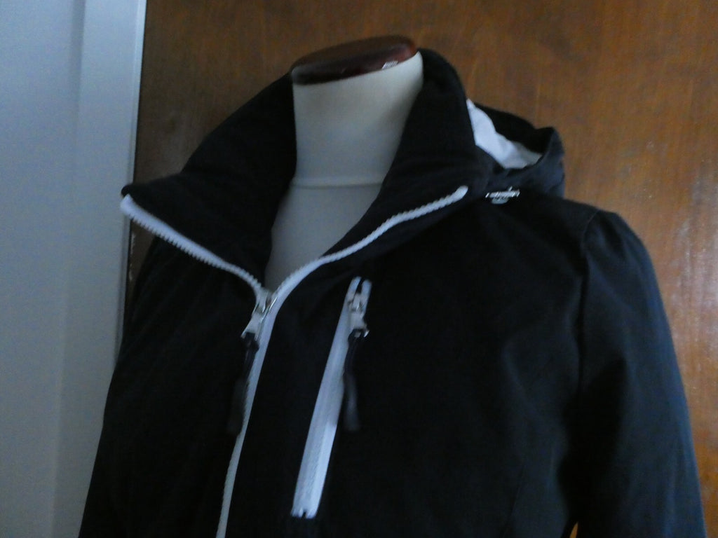 G.H. Bass CO. Junior’s Boys Navy Hooded Winter Coat Jacket Size Small