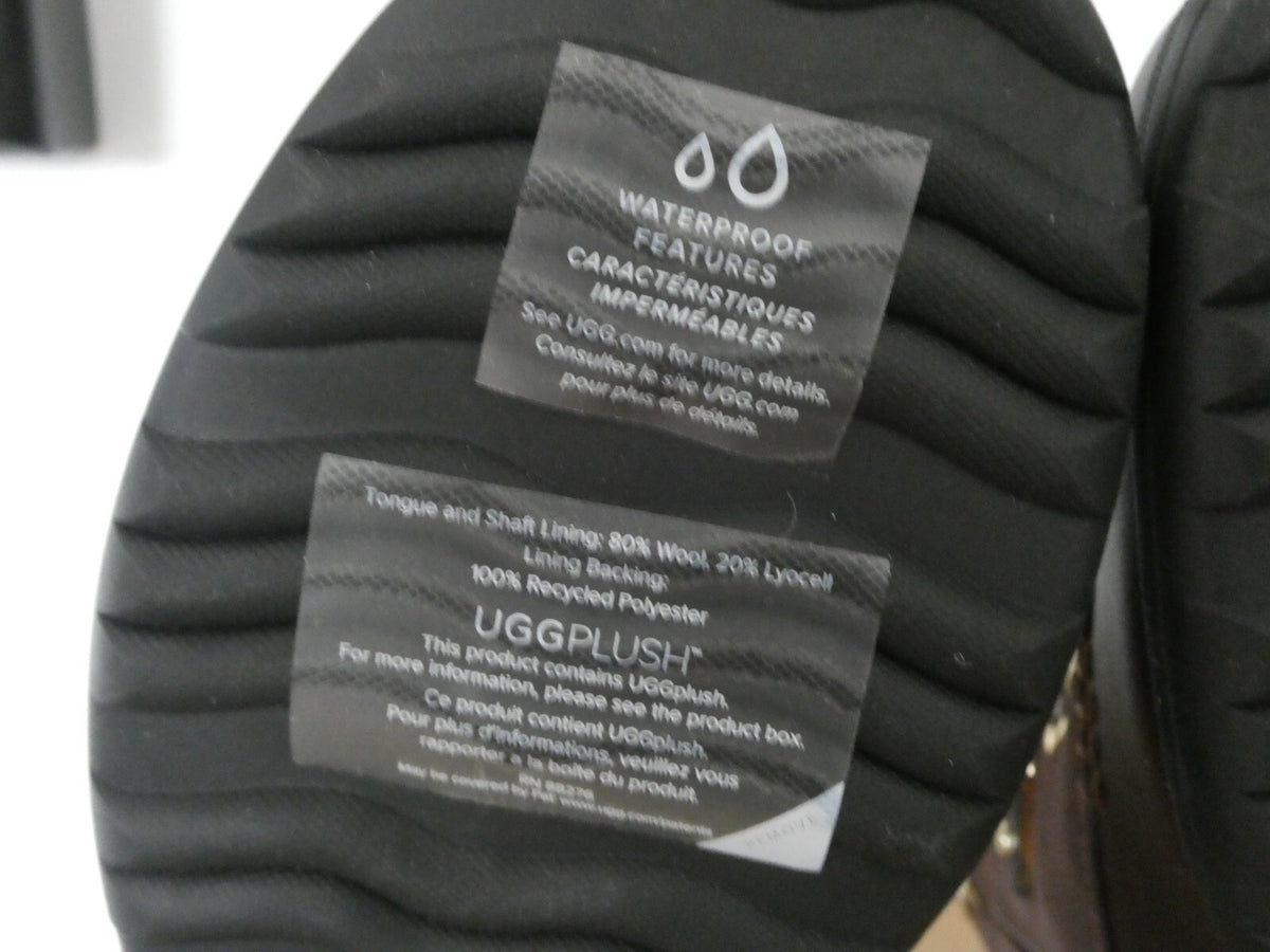 UGG Hapsburg Hiker Women's Brown Waterproof Boot Size 7