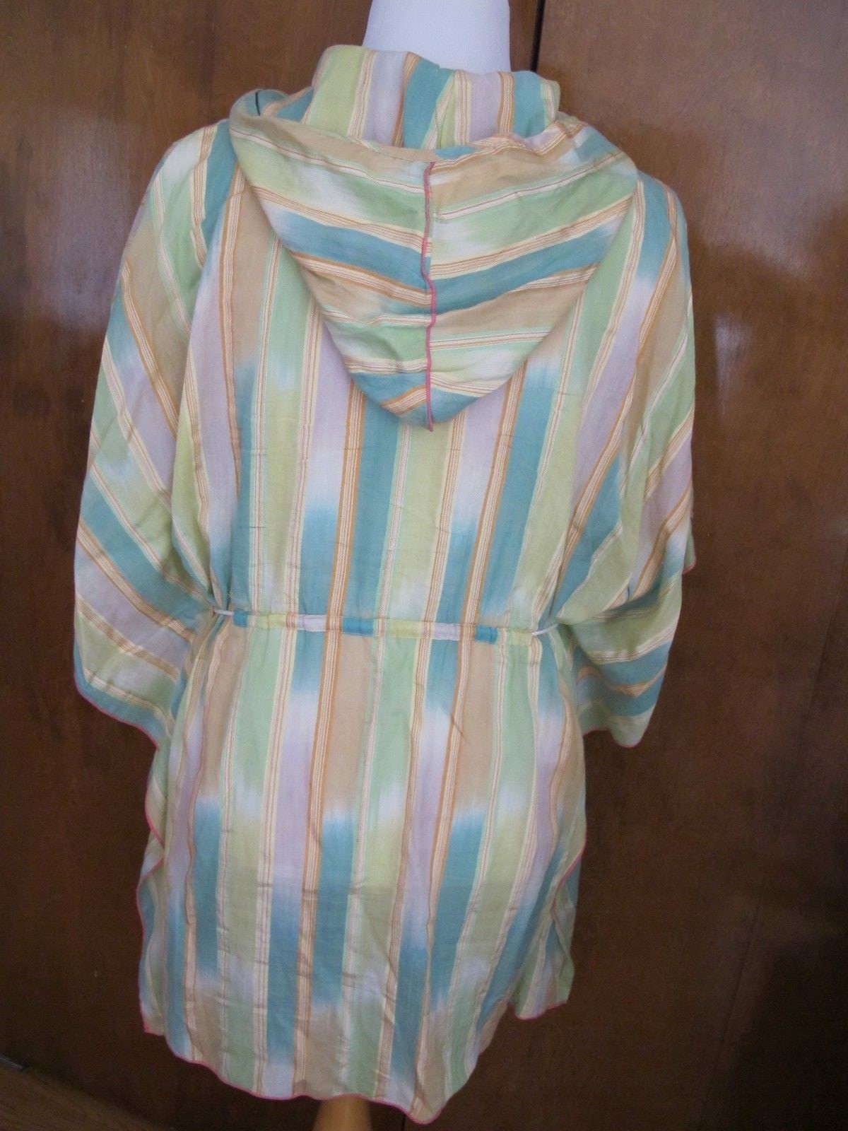 Anthropologie Lilka women’s swimsuit multi-color cotton rayon cover up dress