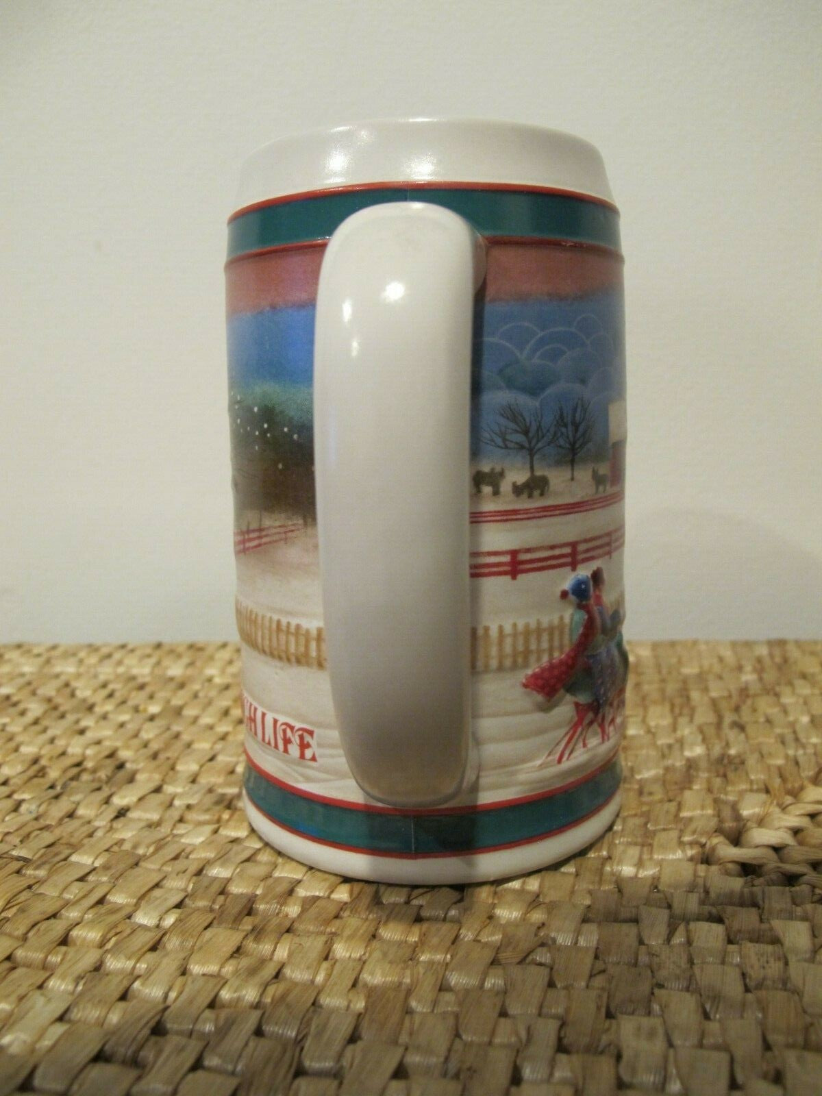 To The Best Holliday Traditions Ceramic Miller High Life Handcrafted Mug