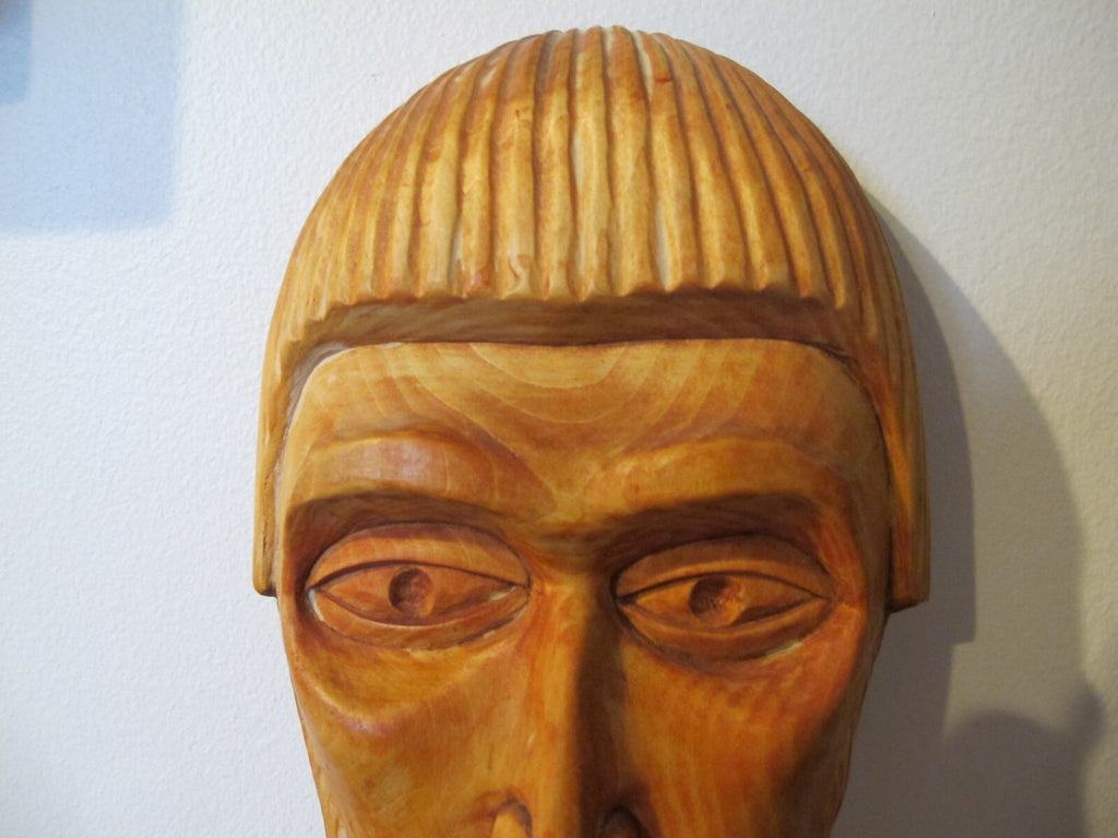 Vintage Russian Wooden Hand Made Art