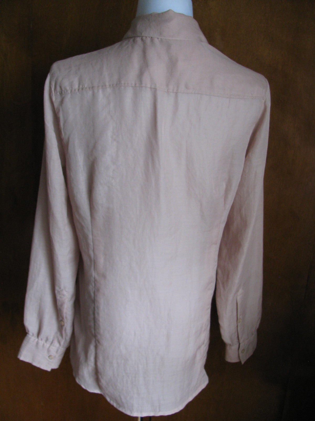Gap women's light pink stylish long sleeves tunic top size large New