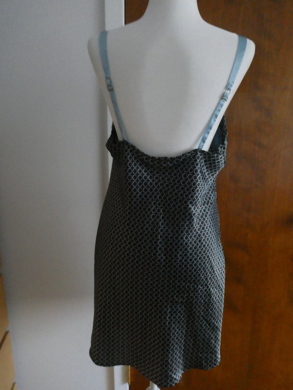 Jones New York Women’s Satin Multicolor Chemise Slip Dress Size  Large