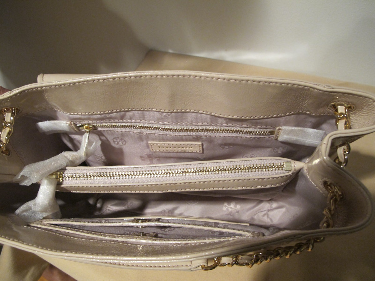 Tory Burch Leather Pink Shoulder Bag 