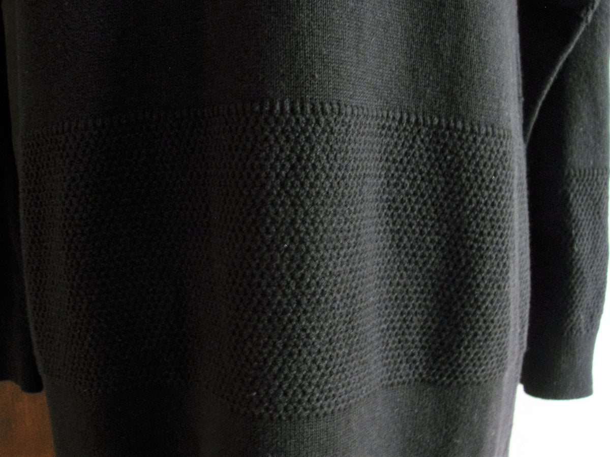 Gap women's black detailed Cotton long sleeves dress 
