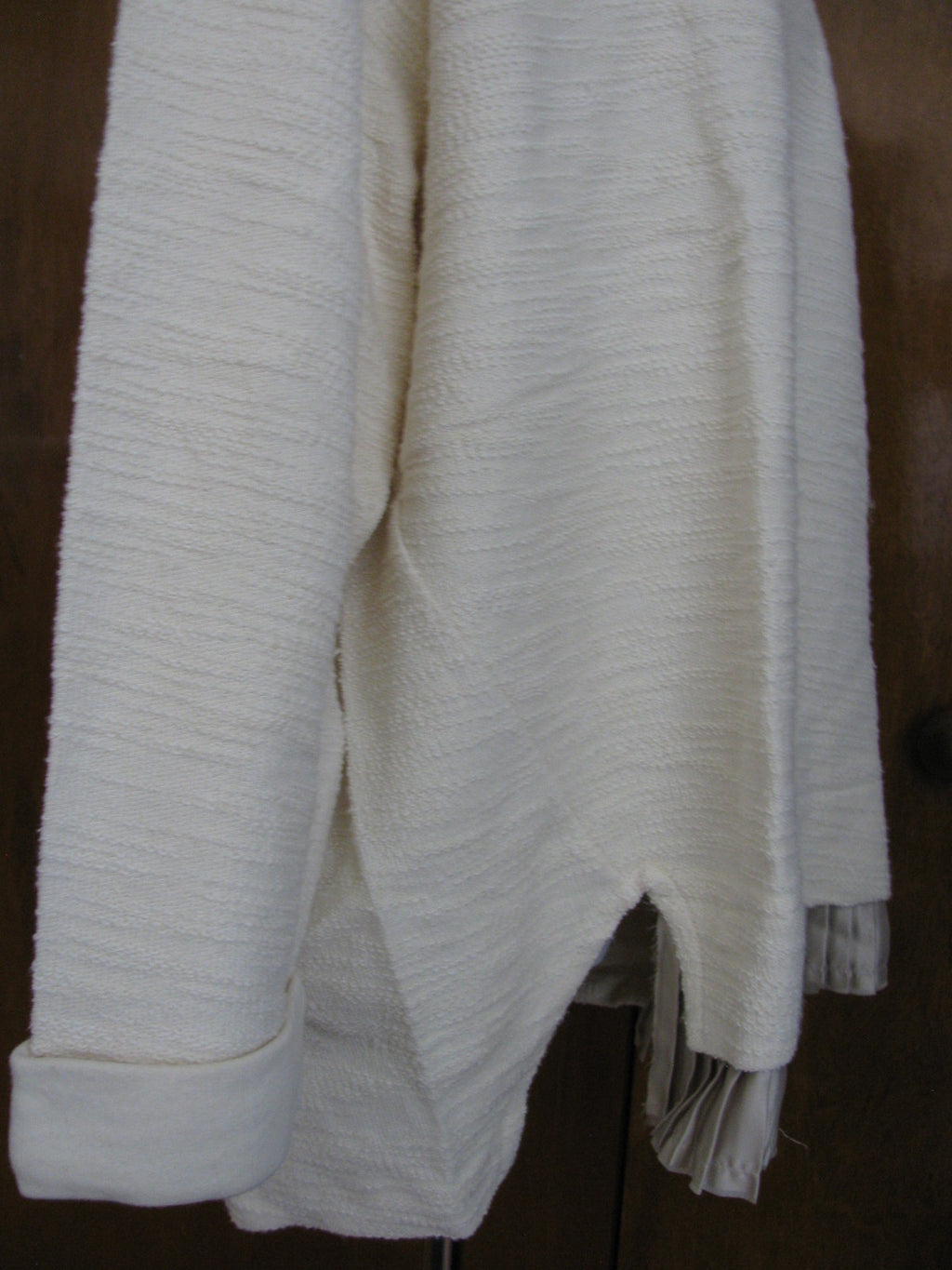 Anthropologie undiscovered eye womens ivory sweater M