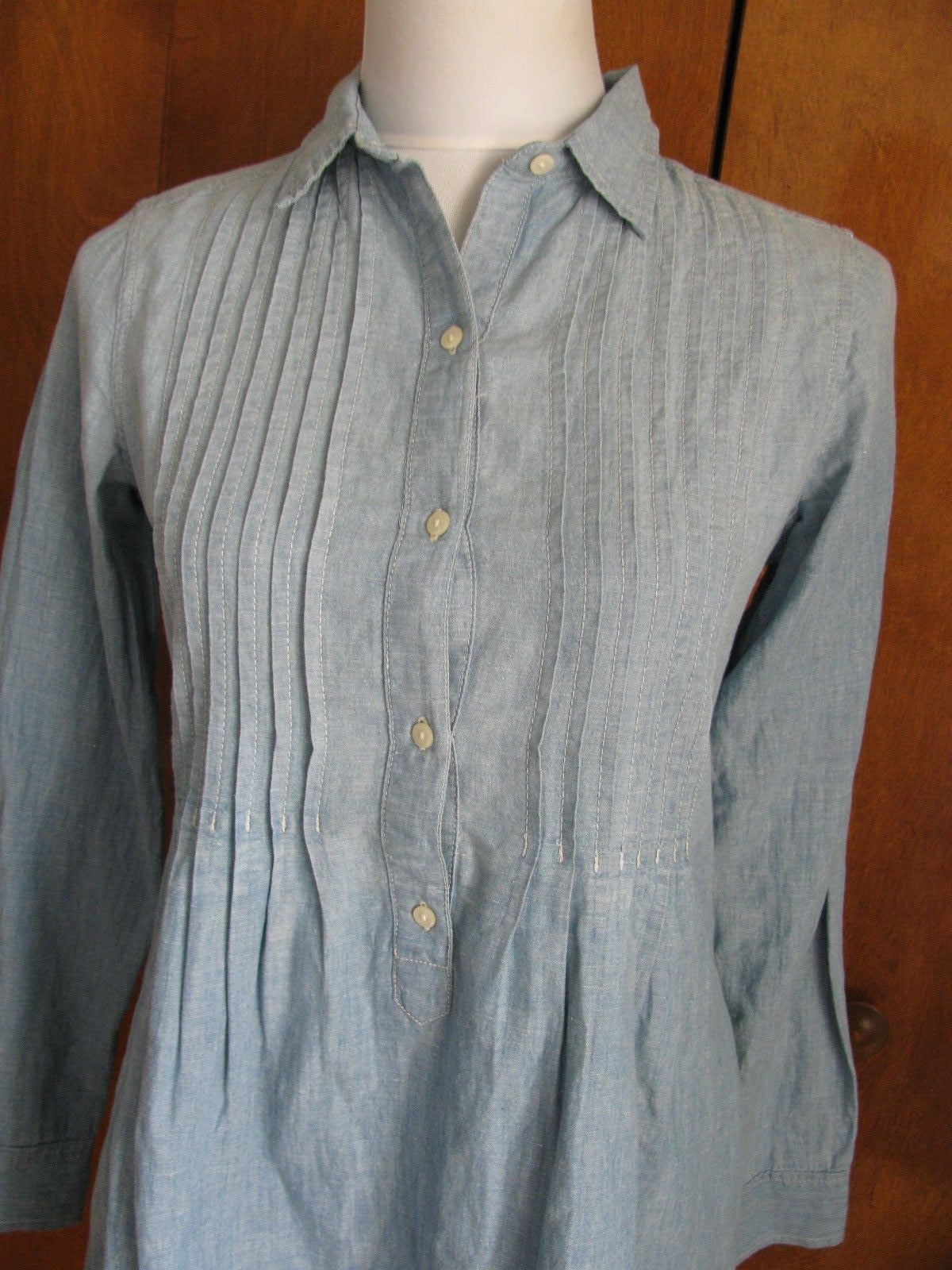 Denim & Supply Women's Washed Blue Mini Dress New