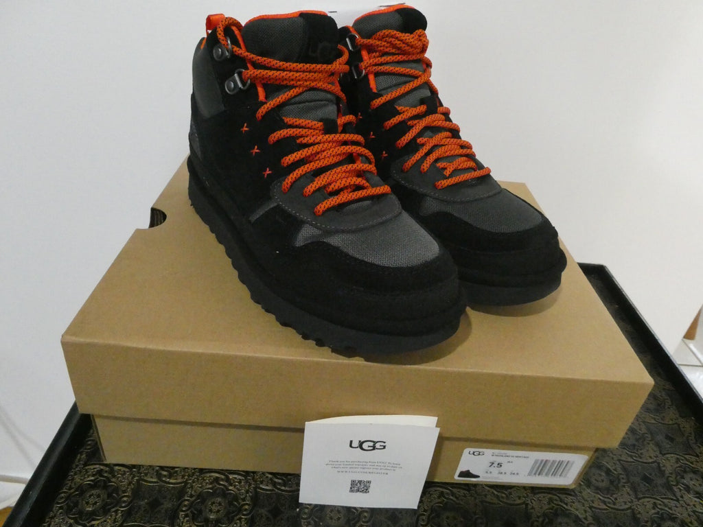 UGG HIGHLAND HI HERITAGE Women’s Black Sneaker/Boot Model# W/1112281
