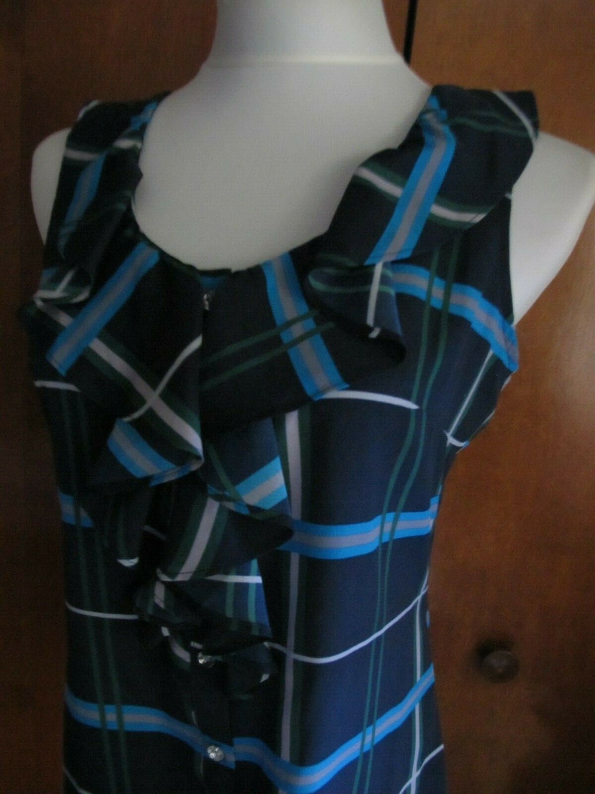 Banana Republic women's navy multi color top size small