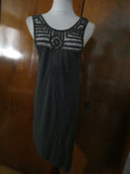Free People Women’s Asymmetric Deep Teal Sleeveless Dress XS 