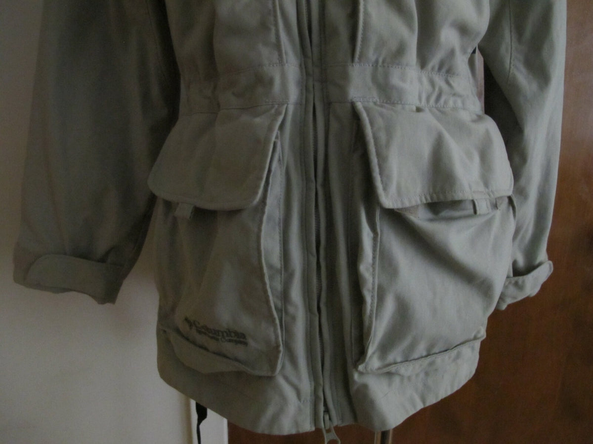 Columbia Sportswear Company GRT Women’s Khaki Packable Coat Jacket Vest Small