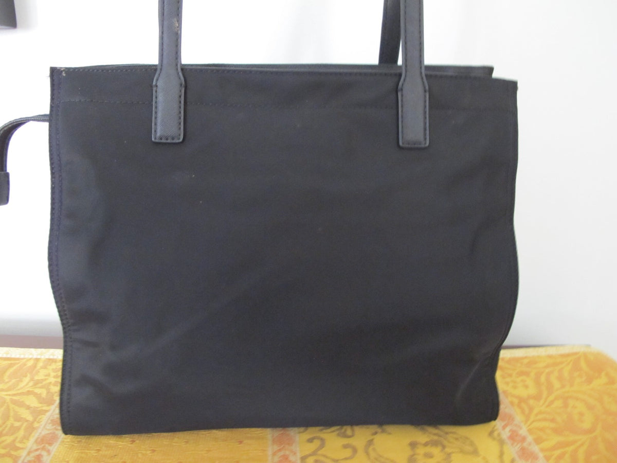 MICHAEL KORS Women's Black Large Nylon Handbag Tote 