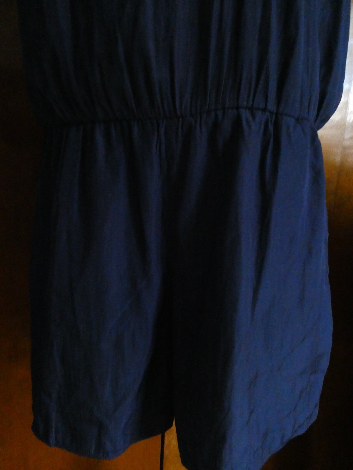 Gap Women's Navy Lined Romper Jumpsuit Size Large