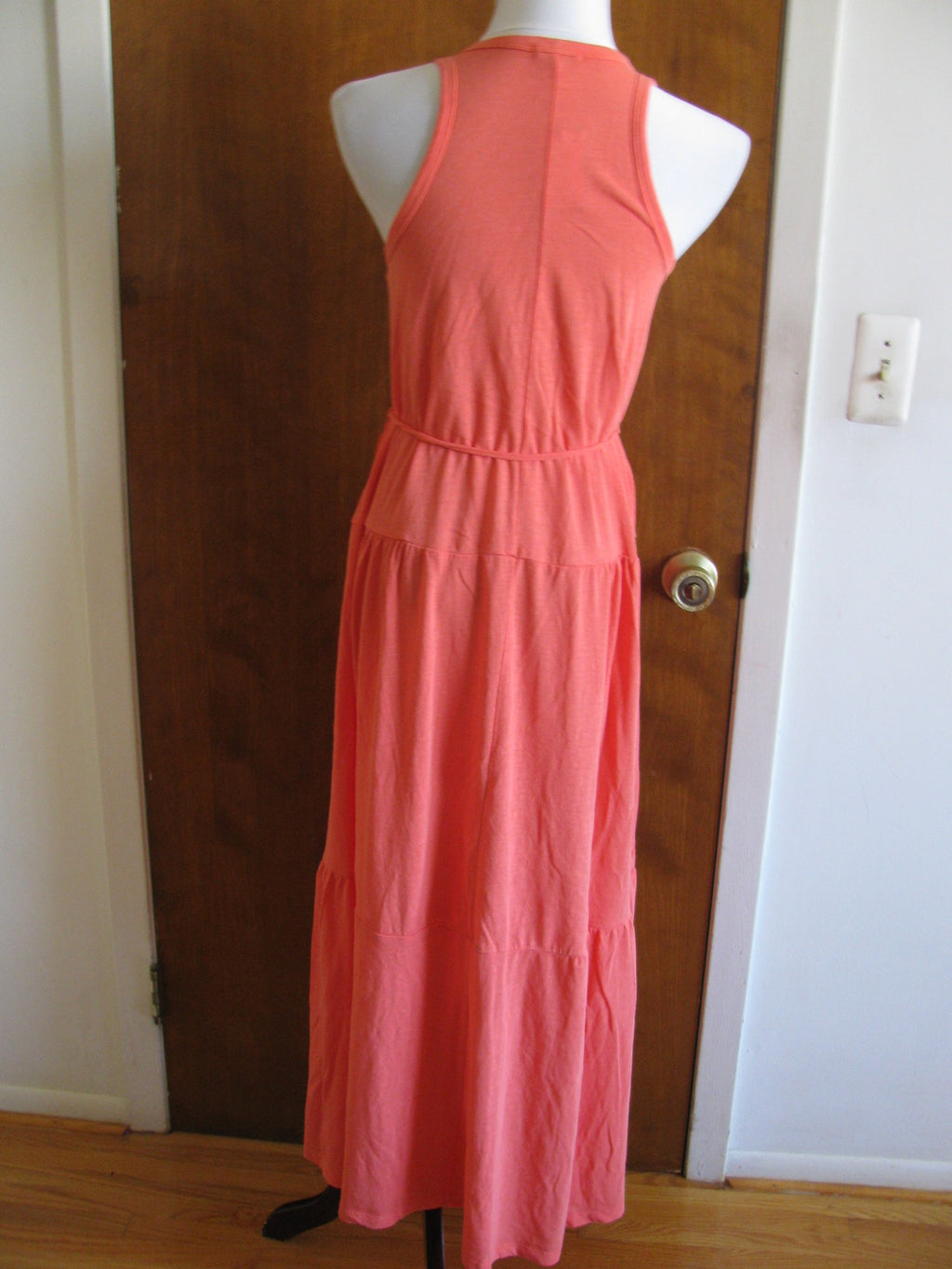 Gap Women's Orange Summer Maxi Dress Size XSmall New