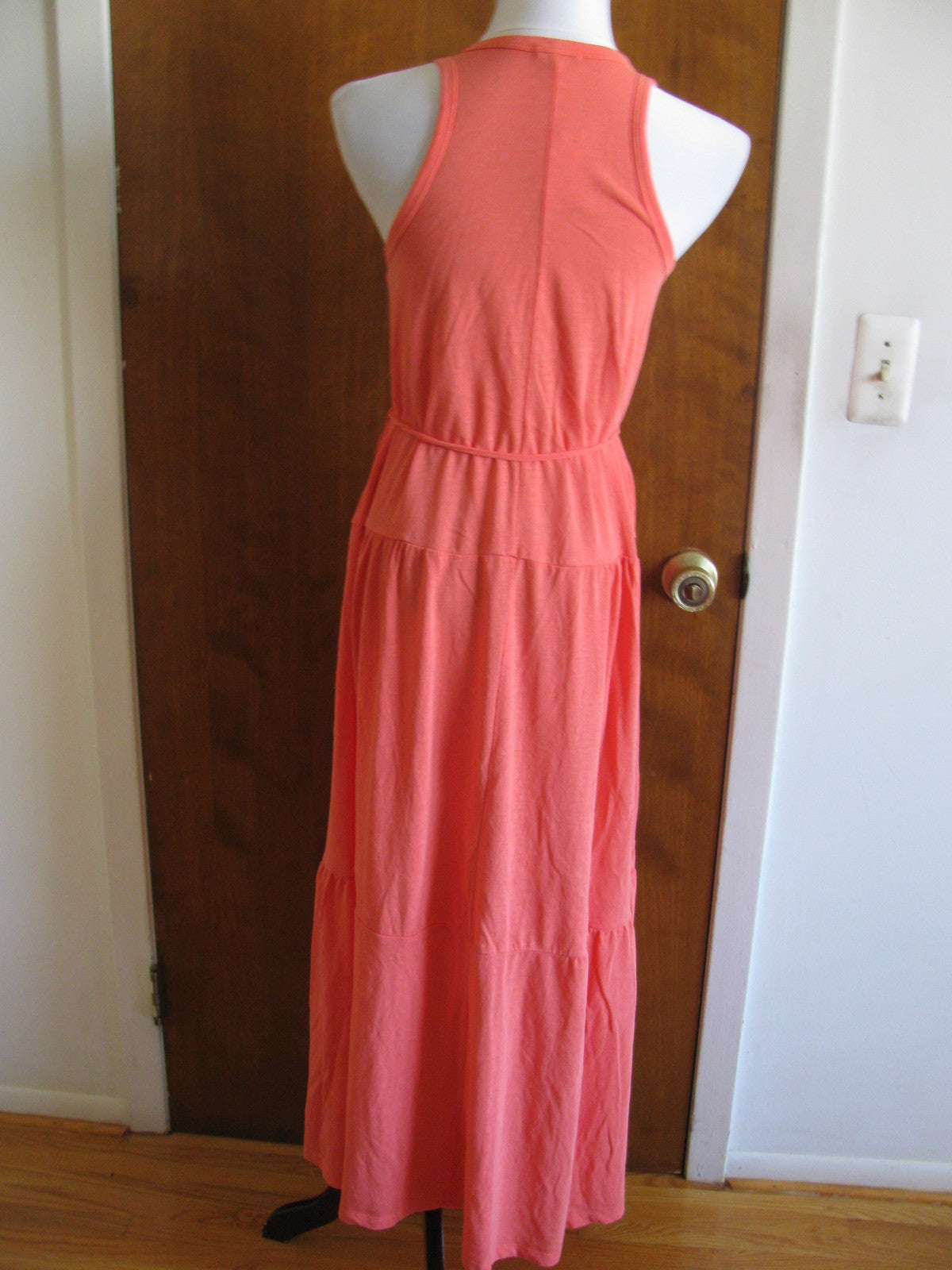 Gap Women's Orange Summer Maxi Dress Size XSmall New