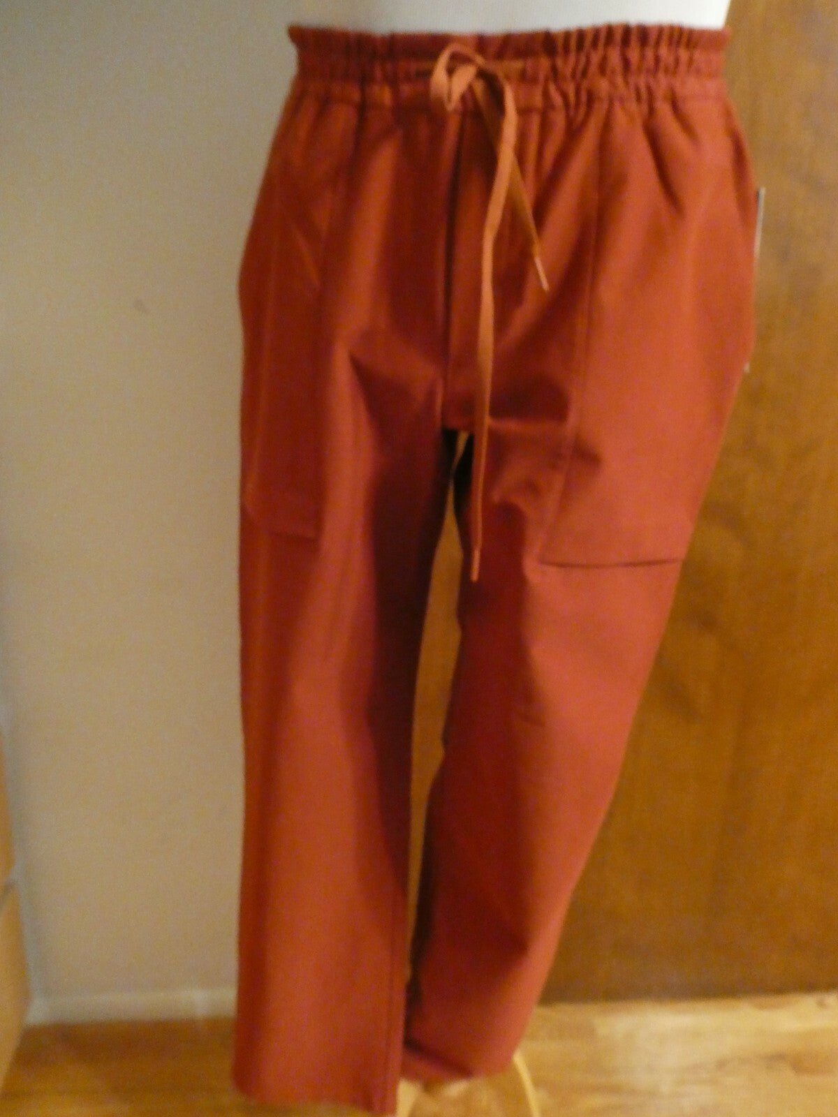 Lululemon Men's Aztec Brick Bowline Pants Utilitech Stretch Chino Jogger 