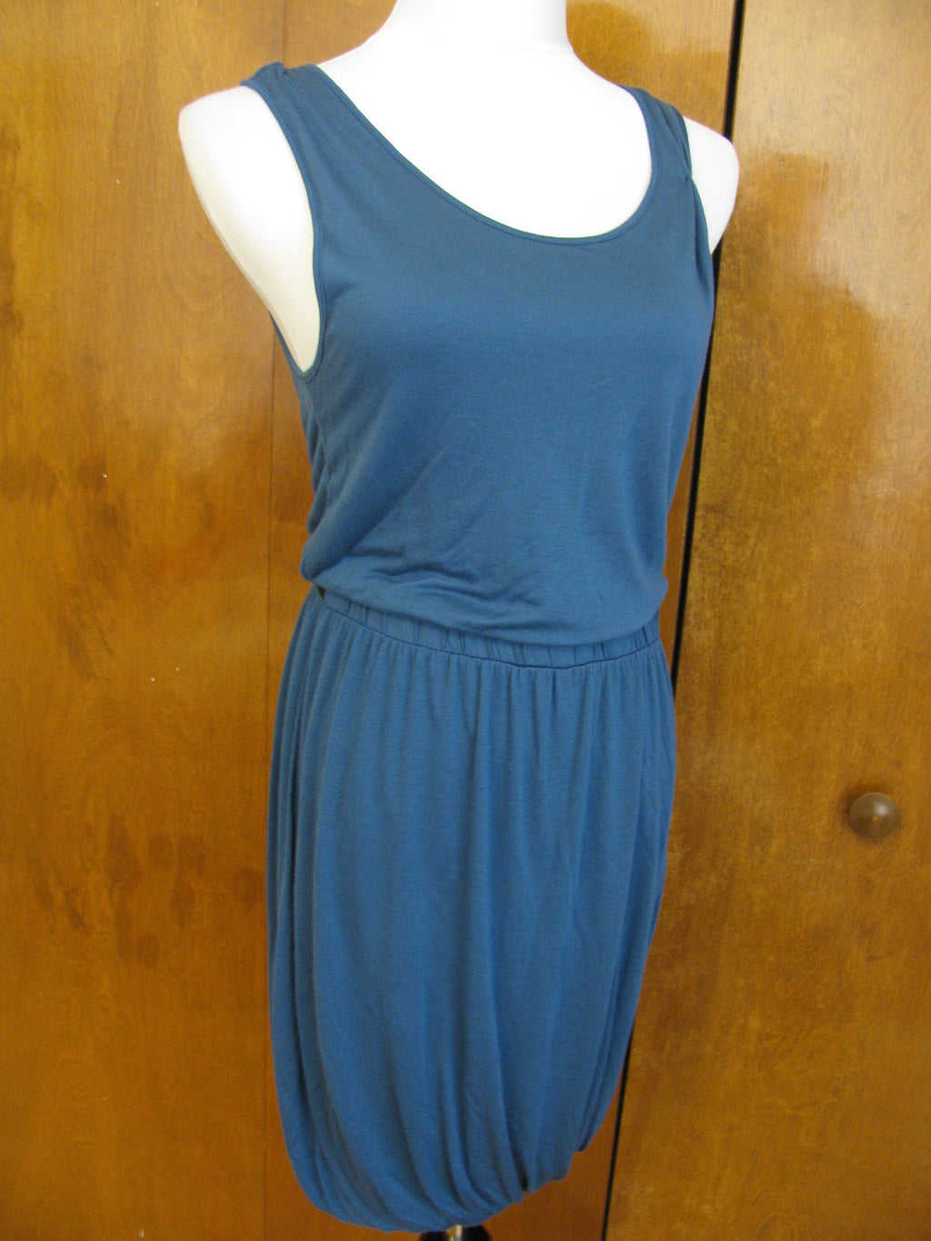 Theory Women's Modal Oil Blue Dress New