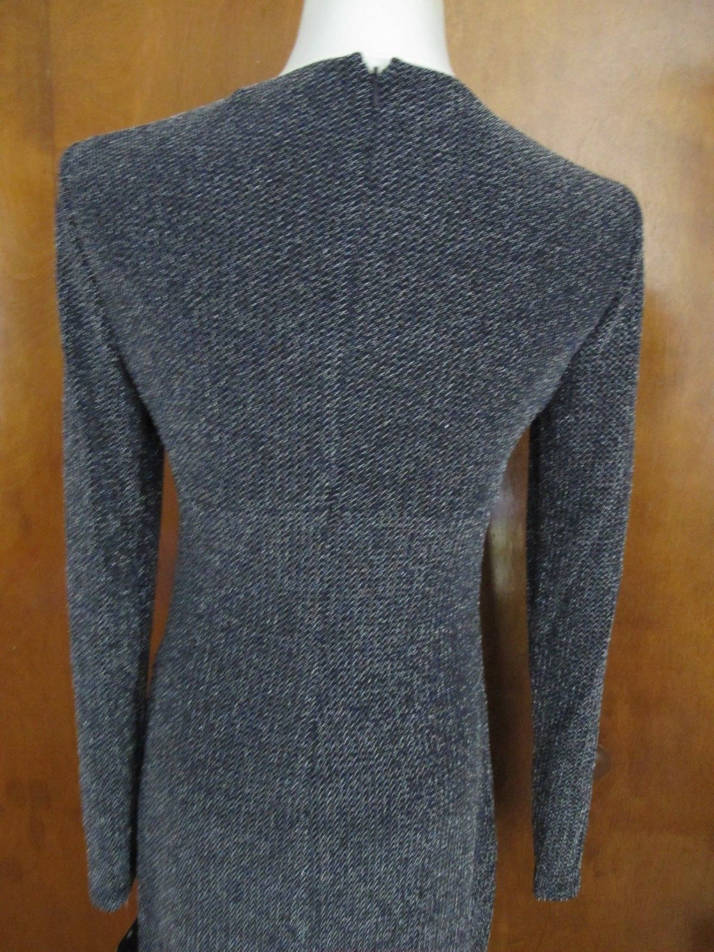 Ralph Lauren Women's Navy Silver Detailed Lined Evening New Dress