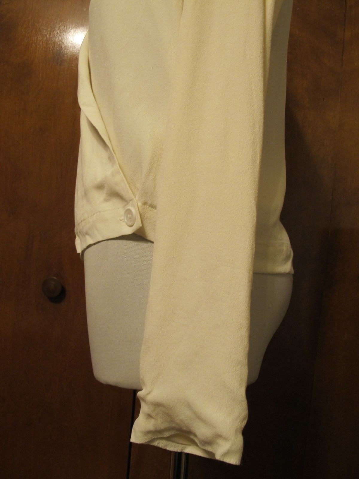 Anthropologie Sttitwa women's off white lined evening blazer size 0