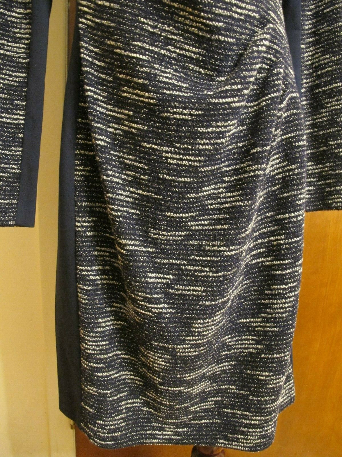 Ralph Lauren Women’s Navy Gathered Long Sleeves Dress Size 14 