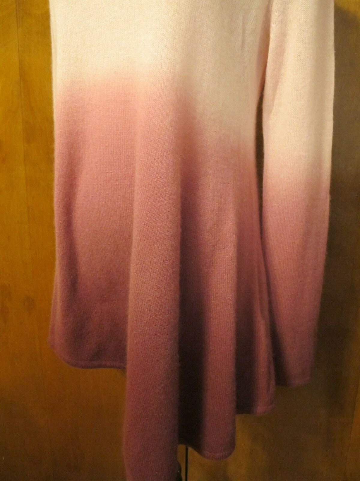 Lord &Taylor Women's multi color cashmere sweater XL