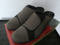 Portania Mokassina taupe nubuk brown suede mule women’s US 9 EU 40