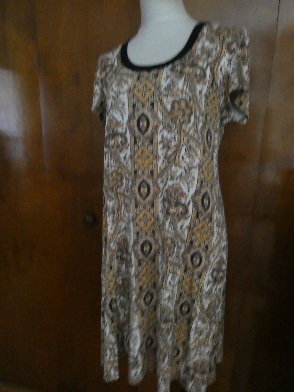 Karen Kane women's multicolor viscose dress size XLarge (can fit Large)