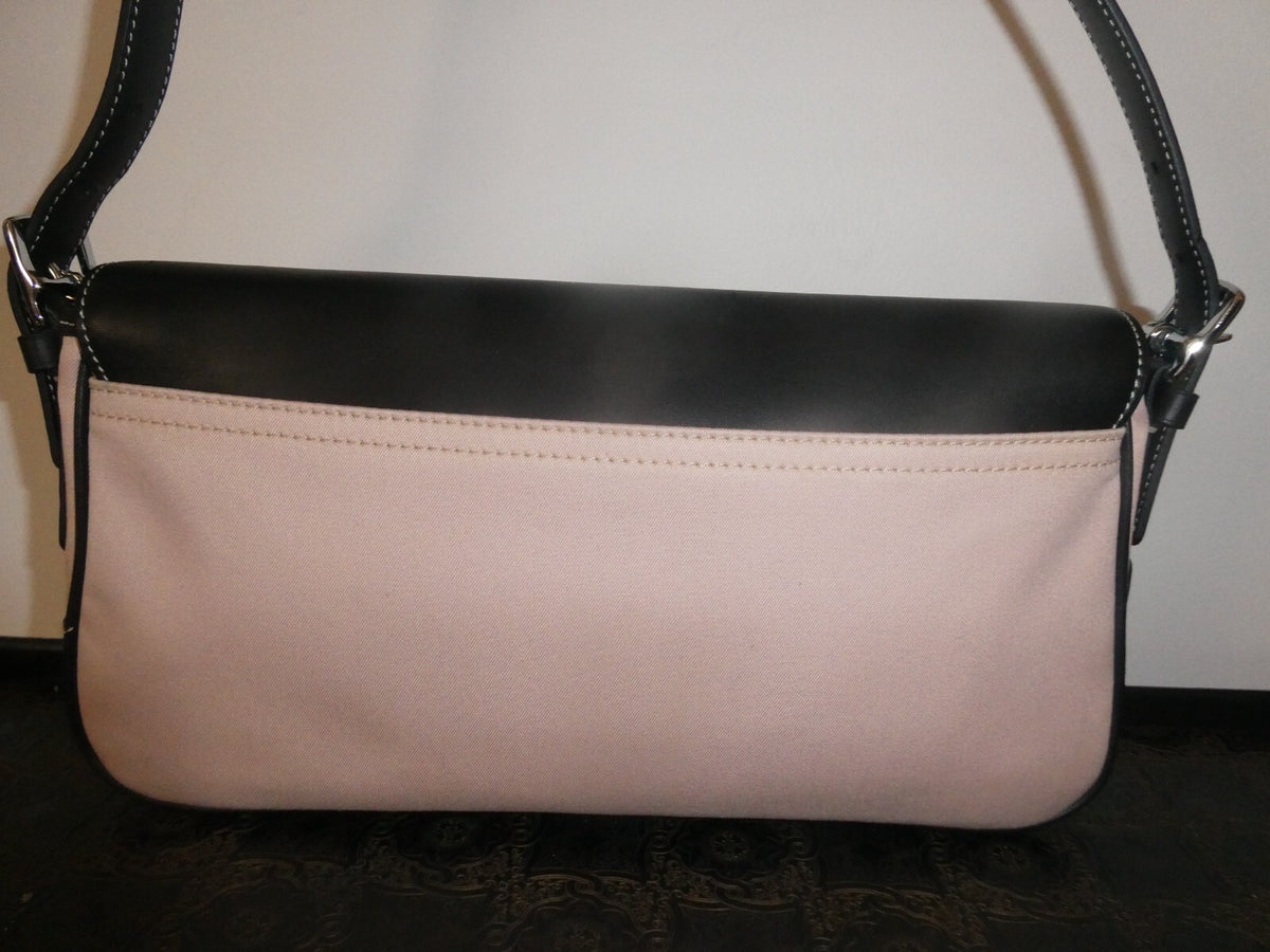 Authentic Coach Vintage Hampton Flap Purse Shoulder Handbag LOK-7702