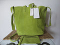 Anthropologie Lumi Women's Shoulder Bag Lime Genuine Leather