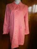 JH Women's Orange Long Sleeve Trench Coat Size 14 (can fit size 12)